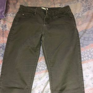Olive green pants